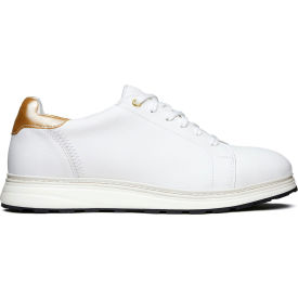 Women's Safety Sneaker Work Shoes, Steel Toe, Size 7.5 M, White