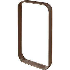 Collaboration Loop Bike Rack, 2-Bike Capacity, Brown