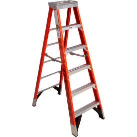 6' Type 1AA Fiberglass Step Ladder, 375 lb. Capacity
