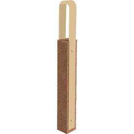Collaboration Vault Bike Bollard, Tall/Rounded, 2-Bike Capacity, Sand