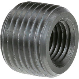 1/2" x 3/8" Plain Merchant Steel Face Bushing, 150-300 PSI