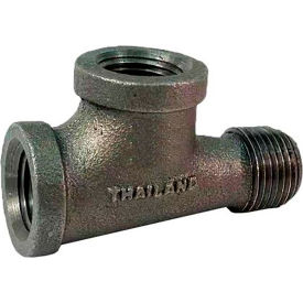 2" 150lb Black Malleable Iron Street/Service Tee, 150-300 PSI