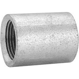 3/4" Zinc Plated Galvanized Merchant Steel Full Coupling, 150-300 PSI