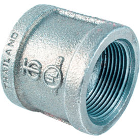 1" 150lb Galvanized Malleable Iron Coupling, 150-300 PSI