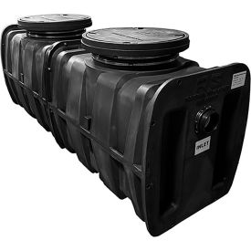 Grease Interceptor, 4" Threaded Inlet/Outlet, 300 GPM