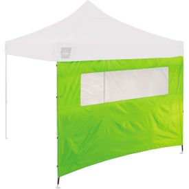 Pop-Up Tent Sidewall with Mesh Window, 9-1/2'L x 6-5/16'H, Lime