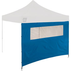 Pop-Up Tent Sidewall with Mesh Window, 9-1/2'L x 6-5/16'H, Blue