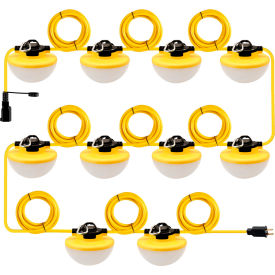 String Light with LED, 2/18, 100'L Cord