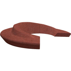Collaboration Nest Bench, 142"L x 126"W x 31"H, Brick Red