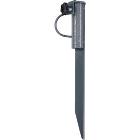 Replacement Umbrella Stake, 2.05 lb., Silver