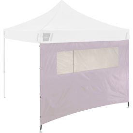 Pop-Up Tent Sidewall with Mesh Window, 9-1/2'L x 6-5/16'H, White