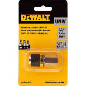Universal Female 3 in 1 Coupler, 1/4" FNPT, 1/4" Body