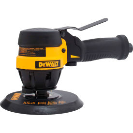 6" Dual Action Sander, 11000 RPM, Black/Yellow