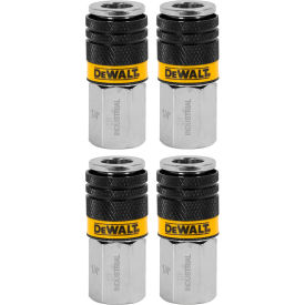 Industrial Couplers, 1/4" FNPT, 4 Piece