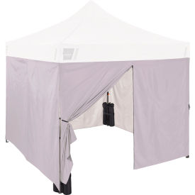 Pop-Up Tent Sidewall Kit, 9-1/2'L x 6-5/16'H, White