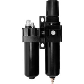 FRL Filter/Regulator & Lubricator, 3/4" NPT, 250 Max PSI