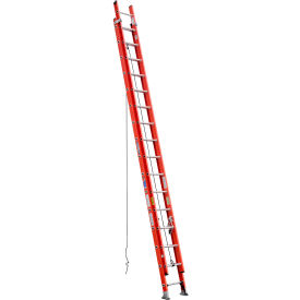 32' Type IA Fiberglass D-Rung Extension Ladder, 300 lb. Capacity