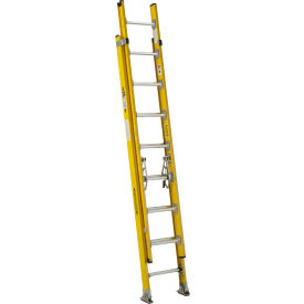 16' Type IAA Fiberglass D-Rung Extension Ladder, 375 lb. Capacity
