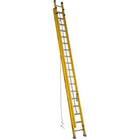 36' Type IA Fiberglass D-Rung Extension Ladder, 300 lb. Capacity