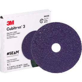 Cubitron 1182C Fibre Disc, 4-1/2" x 7/8", Die 450E, 36+ Grit, Single Pack