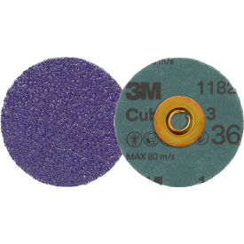 Cubitron 3 Roloc 1182C Fibre Disc, Die RS300VM, 36+ Grit, 3" Dia.