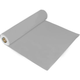 VinylSTAT C Homogenous Vinyl Table Mat Full Roll 600"x36"x0.093" Gray