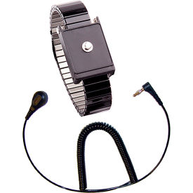 Premium Wrist Strap Set, 6' Right Angle, Machined, 4mm Snap