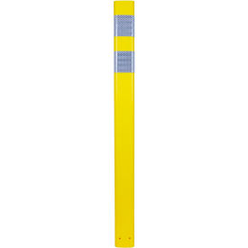 TrafFix Channelizer Post, Cloverleaf, 3" White HIP Bands, 36"H, Yellow