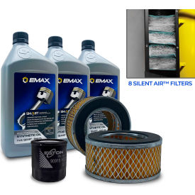 Extended Silent Air Warranty Filter Maintenance Kit For 15 - 20 HP Piston Compressor