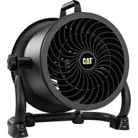 9" High Velocity Industrial Drum Fan, 940 CFM, 1/50 HP, Black