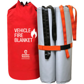Vehicle Fire Blanket, 29-1/2' x 19-1/2', Gray