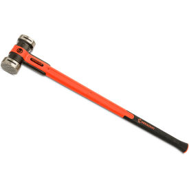HEADLOCK Sledge Hammer, 12 lb Head, 33"L Fiberglass Handle with Grip