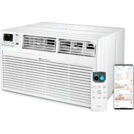 Smart Through-The-Wall Air Conditioner with Heat, 12000 BTU, 230V