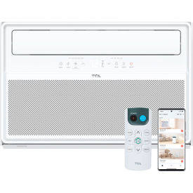 Q Smart Inverter Window Air Conditioner with Heater, 550 Sq. Ft., 12000 BTU, 115V, R32