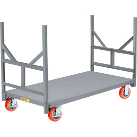Heavy-Duty Bar Cradle Rack, 39"L x 24"W, Polyurethane Wheels