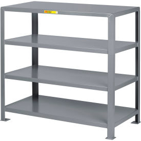 4 Shelf, High Welded Steel Shelving, 32"W x 18"D x 48"H