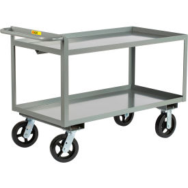 Merchandise Collector, 2 Shelves Lipped, 2400 lb. Cap., 77-1/2"L x 30"W x 36"H