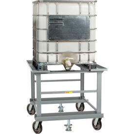 Mobile IBC Stand with Outside Corner Lip, 52"W x 52"D x 36"H