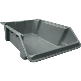 Tray SH2416-8 Fiberglass Stack & Nest Hopper Bin, 24-1/8"L x 16-5/16"W x 8"H, Gray
