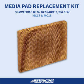 Cooling Media Set For MC17/18 Portable Evaporative Cooler, 20"W x 2"D x 18"H