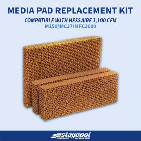 Cooling Media Set For Portable Eva Cooler, 20"W x 2-1/2"D x 21-1/2"H
