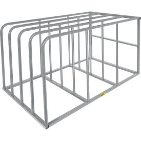 2-Way Vertical Sheet Rack, 50"W x 84"D x 44"H, 1000 lb. Capacity