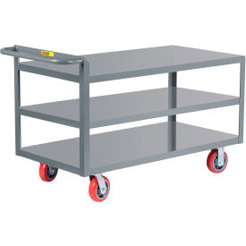 Merchandise Collector, 3 Shelves Flush, 3600 lb. Cap., 77-1/2"L x 30"W x 34"H