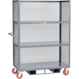 Forkliftable Order Picking Truck with 3 Shelves, 53-1/2"L x 24"W x 69"H