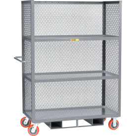 Forkliftable Order Picking Truck with 3 Lipped Shelves, 53-1/2"L x 24"W x 69"H
