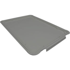 Tray Fiberglass Lid, 18"L x 13"W x 3/4"H, Gray
