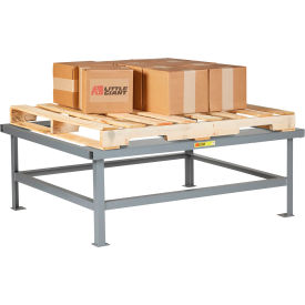 Low Profile Pallet Stand, 48"W x 48"D x 18"H, 4000 lb Capacity