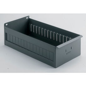 Shelf Box, 8-1/4"W x 16-7/8"D x 4-5/8"H, Dark Gray