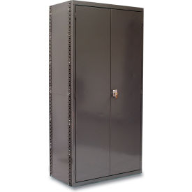 Tri-Boro Hinged Doors, 48"W x 73"H, Gray
