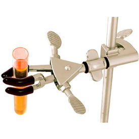 CLM-SWIVL3DSM Clamp, 3-Prong Dual Adjust, Stainless Steel, 0-69mm